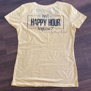 Johnny Depp V neck Hearsay t shirt NEW XL